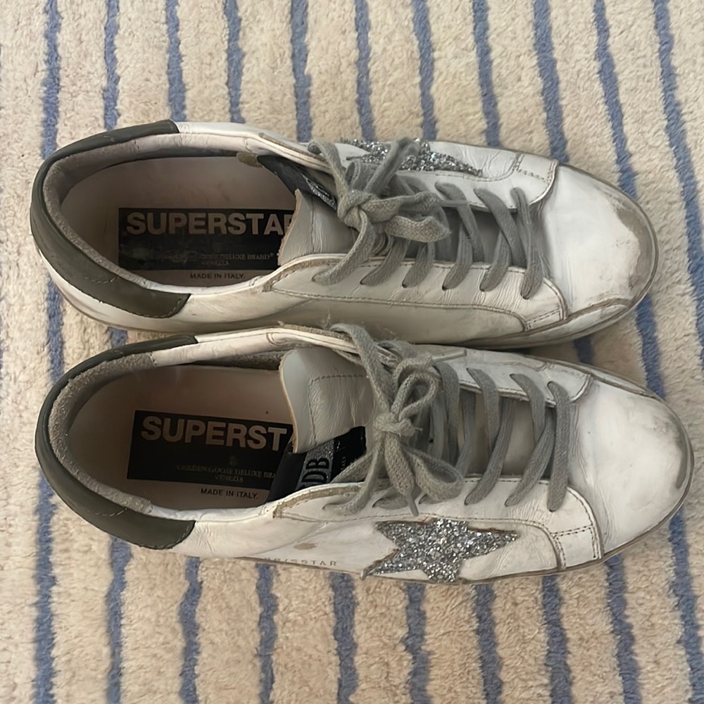 Size 38 golden goose low tops